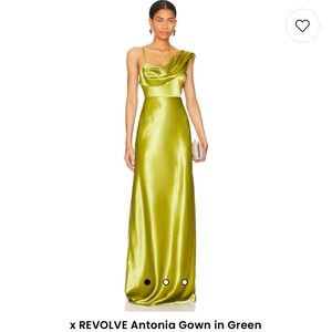 House of Harlow Antonia Gown in Green (S)
